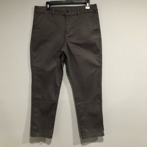 Eddie Bauer Gray Khaki Pants
